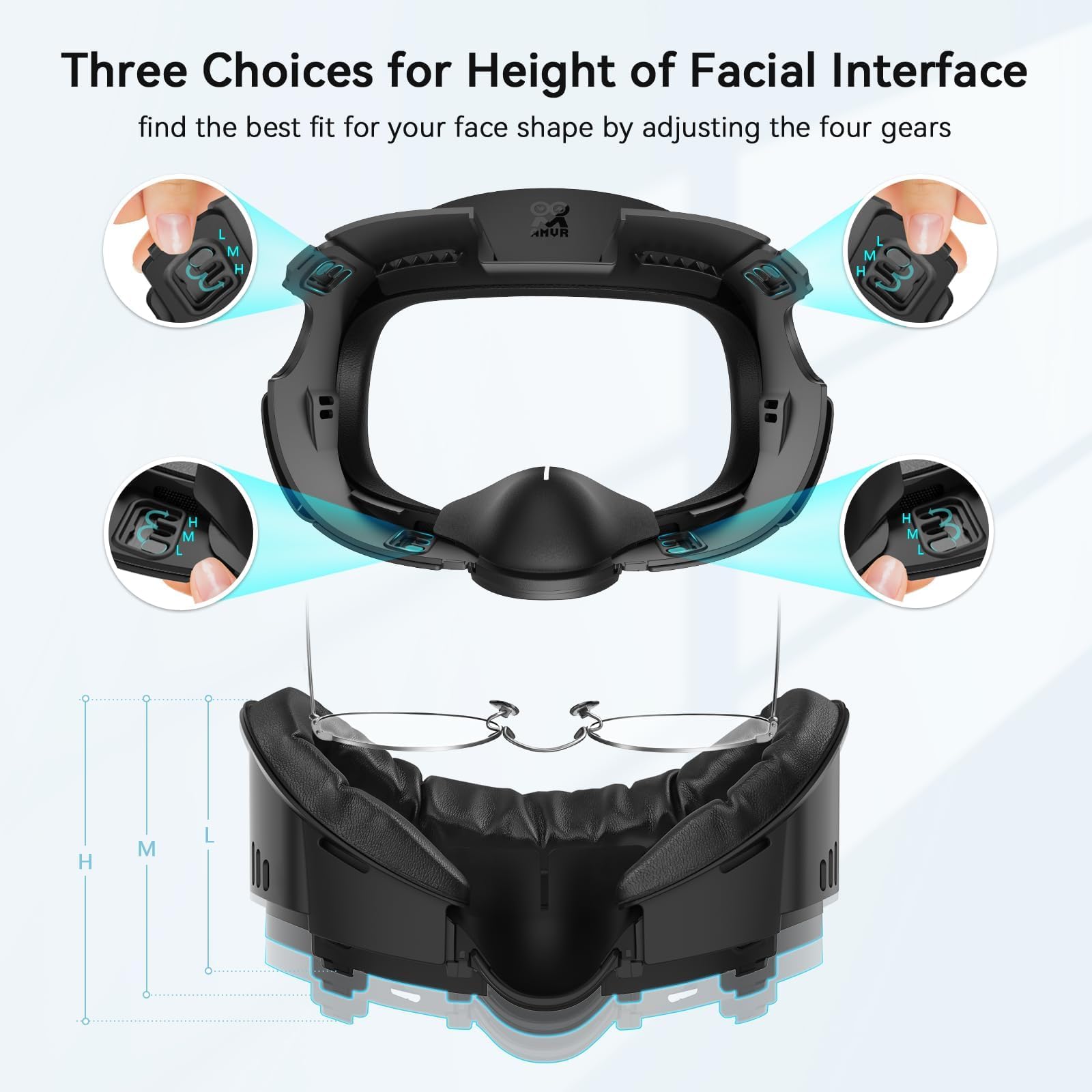 Amazon.co.jp: AMVR フェイスカバーパッド フェイシャル